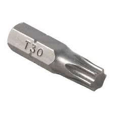 Steel Screwdriver Bit, Torx T30