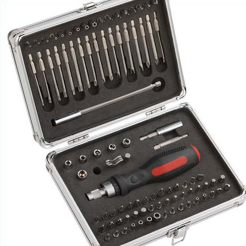 98Piece Bit Set Inc. Security Bits Plastic Case