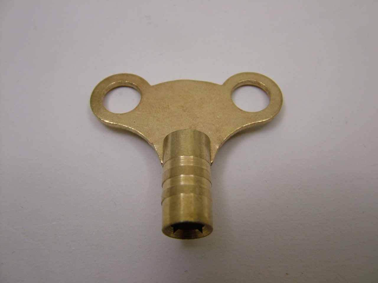 Clock type brass radiator key