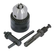 Economy 1/2" Keyed Chuck With SDS Adaptor - Click Image to Close