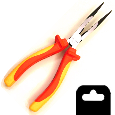 Endura VDE Insulated Long Nose Pliers - 200mm