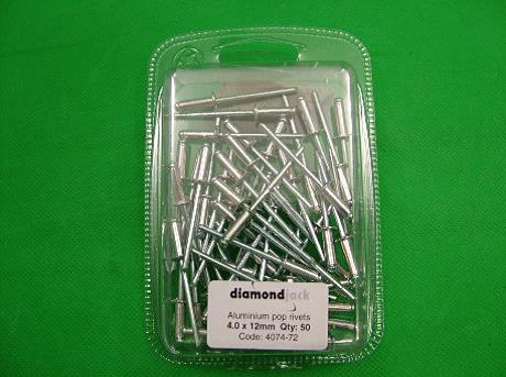Pop Rivets (Pack of 50) 4.8 x 16.0mm - Click Image to Close