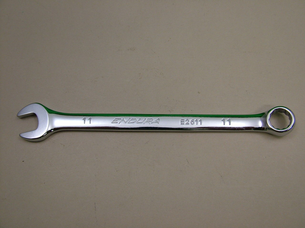 Combination spanner 11mm chrome vanadium steel, Endura 11mm - Click Image to Close