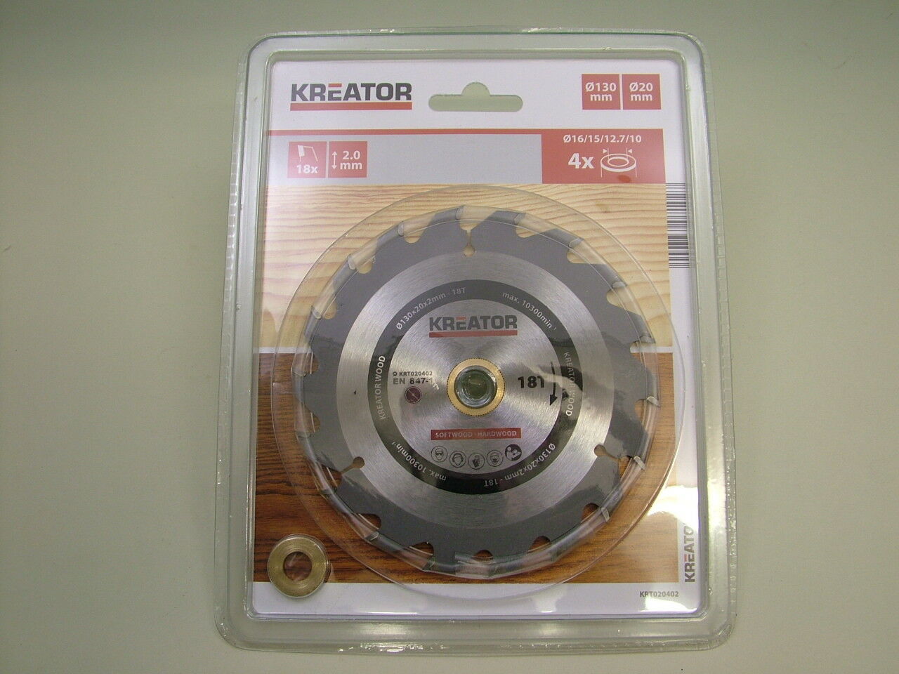 Circular Saw Blade (Wood) 130mm x 18T - Click Image to Close