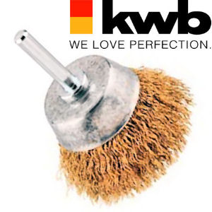 Wire Cup Brush, Crimped Brass (Fine) 50mm