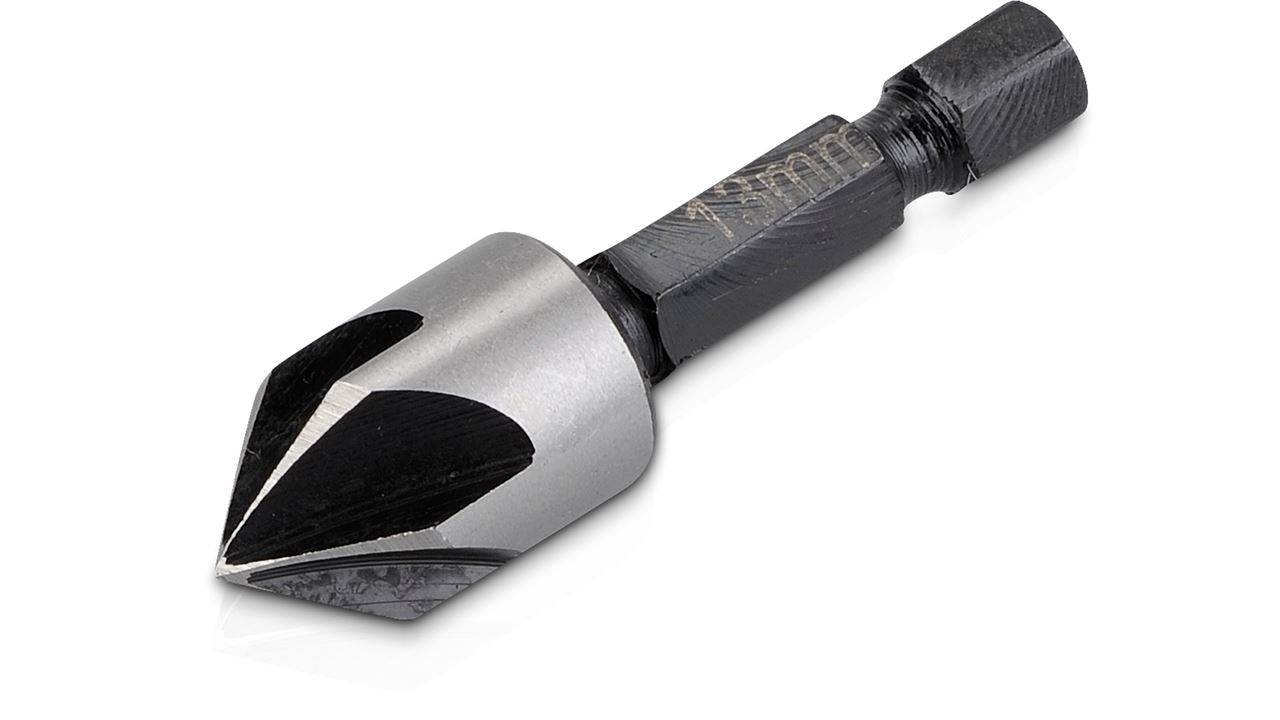 7 Flute Carbon Steel Countersink - 16mm