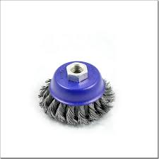 Twist Knot Wire Cup Brush, M14 x 75mm - Click Image to Close