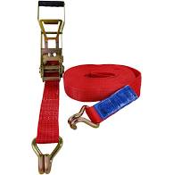 Ratchet Tie-Down With 2 Hooks (38mm x 4.5m) - Click Image to Close