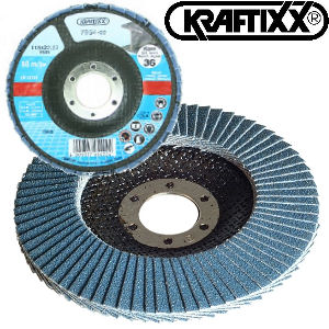 Zirconium Flap Disc for Angle Grinder 115mm, 100 Grit - Click Image to Close