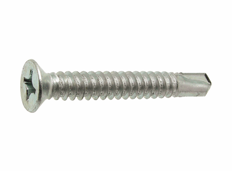 3.5x25mm Countersunk Self Drill Screw Din 7504