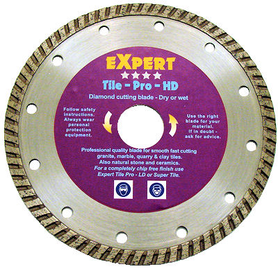 Tile Pro HD Expert Fast-Cut Tile Blade - 180mm - Click Image to Close