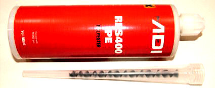 Polyester Resin Cartridge, Grey 380ml