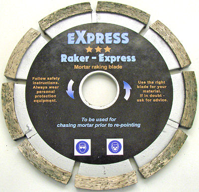 Mortar Raking Discs