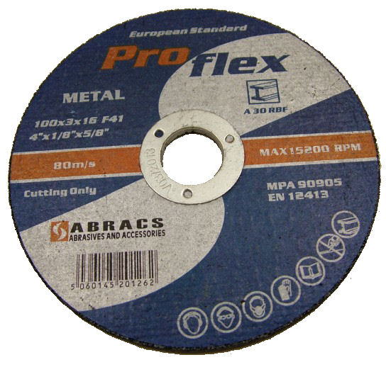 Metal Cutting Disc - Flat 115mm