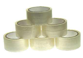 Clear Adhesive Tape - 24mm x 66m