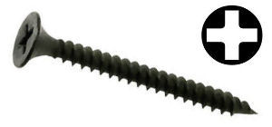 Black Drywall Screws (Trade Pack) 3.5 x 38mm