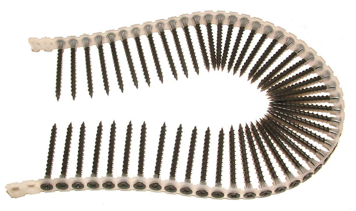 Collated Drywall Screws, Coarse Thread 3.9 x 32mm - Click Image to Close