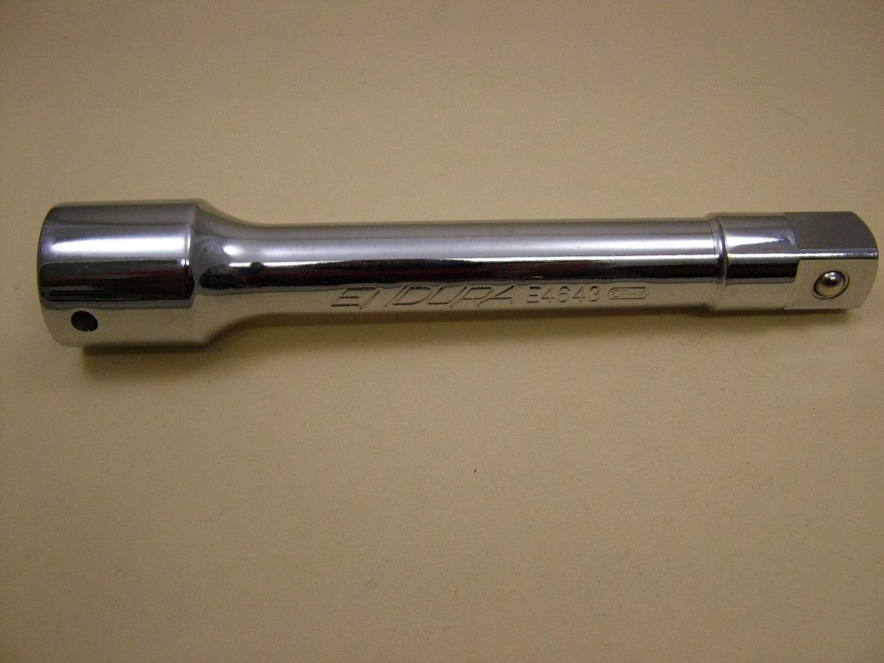 3/4" drive extension bar, 200mm (8") long, chrome vanadium