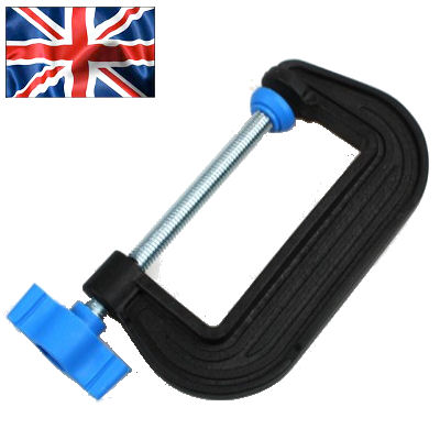 75mm Mini G Clamp (Plastic) British Made