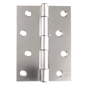 Butt Hinges Zinc Plated 100mm (4") - Click Image to Close