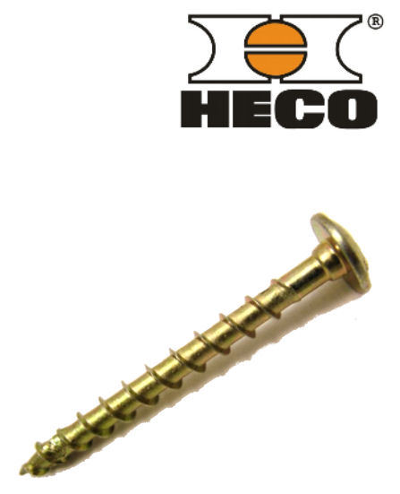 Heco Topix Flange Head Screws 8 x 80mm