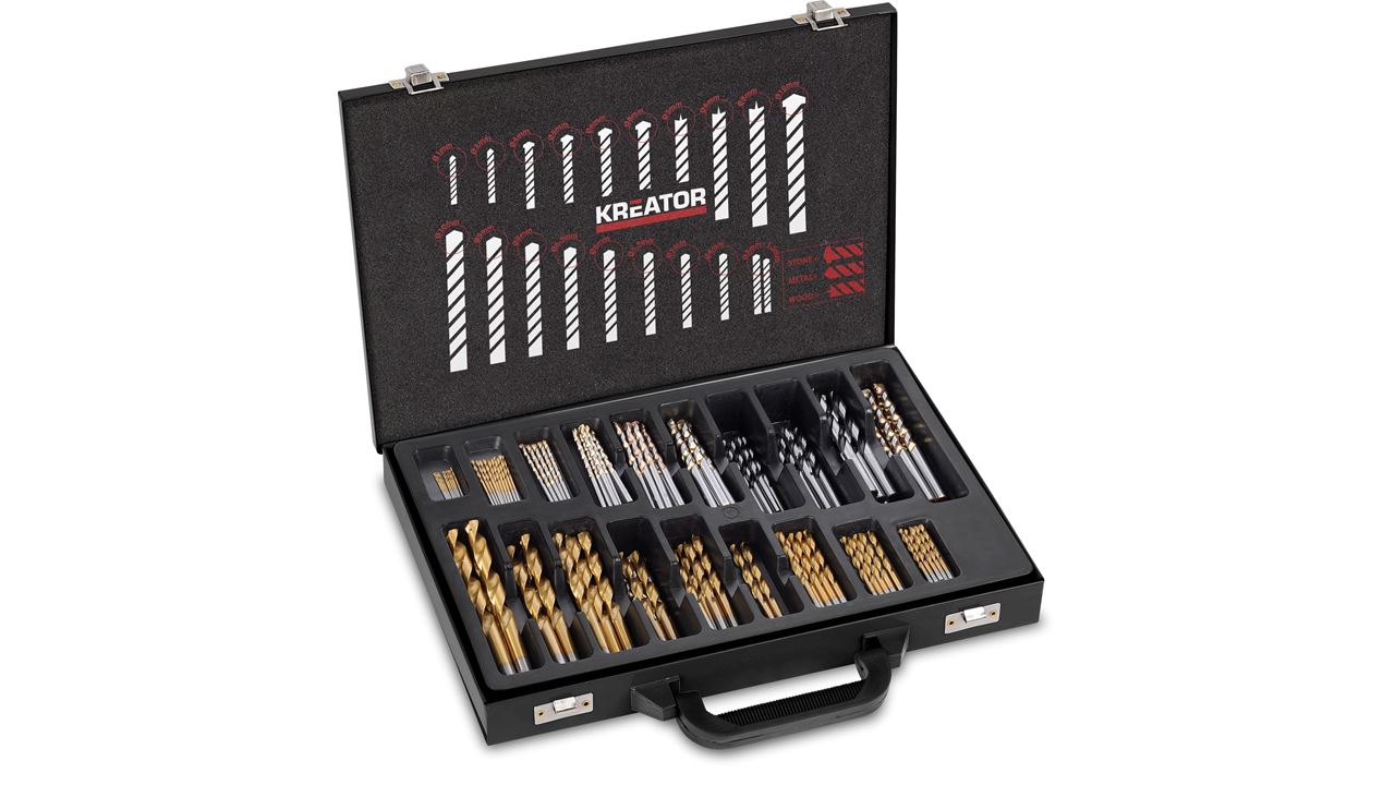 Kreator drill bit assortment case - Click Image to Close