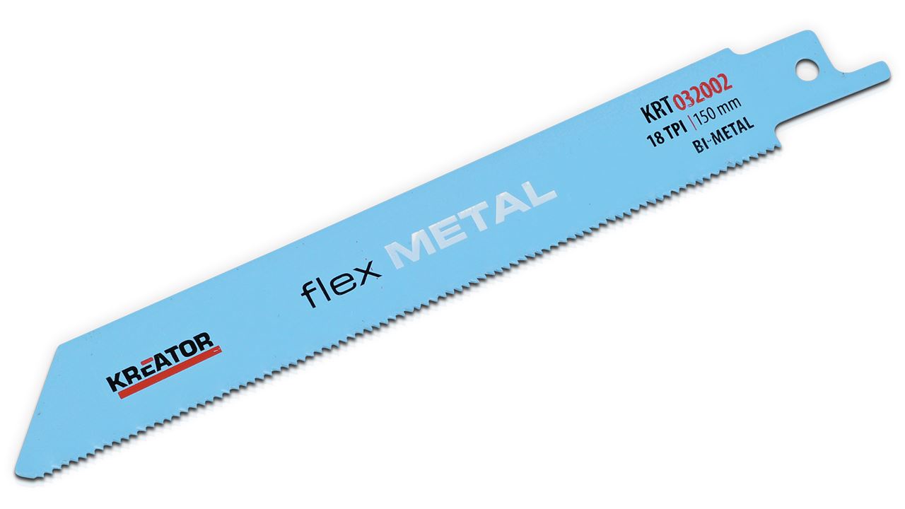 Recipro saw blades metal 18tpi 150mm card 2 - Click Image to Close