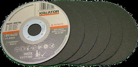 Extra thin cutting discs