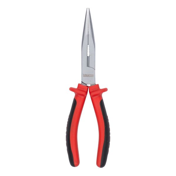 German Pattern Long-Nose Pliers with cutter, 200mm - Click Image to Close