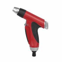 Aluminium trigger sprayer with auto lock mist or jet