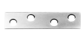 Mending Plates, Steel Zinc Plated 150mm (6") - Click Image to Close