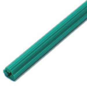 Plastic Wall Plug Strip 300mm x 4.8mm, Green