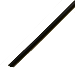 Plastic Wall Plug Strip 300mm x 7.2mm, Black