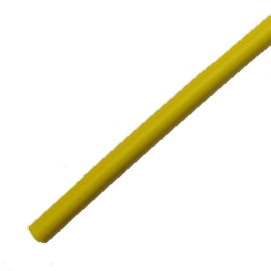 Plastic Wall Plug Strip 300mm x 6.7mm, Yellow