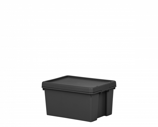 Extra strong storage boxe with lid 16L
