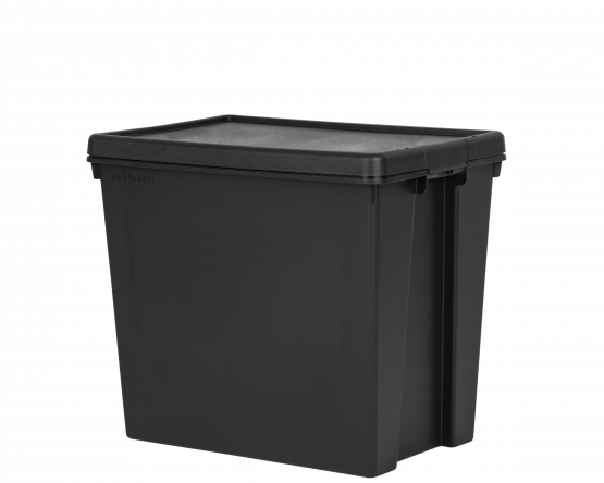 Extra strong storage boxe with lid 92L